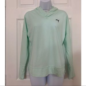 Puma Mint Hoodie Jacket Size Medium